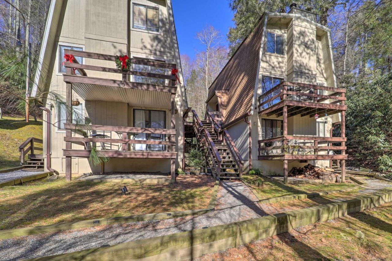 Banner Elk Mountain Retreat With Deck And Fireplace Dış mekan fotoğraf