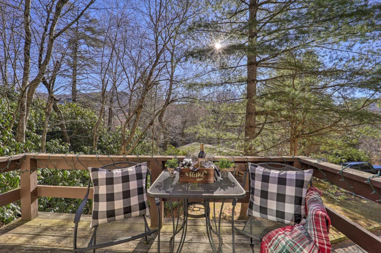 Banner Elk Mountain Retreat With Deck And Fireplace Dış mekan fotoğraf